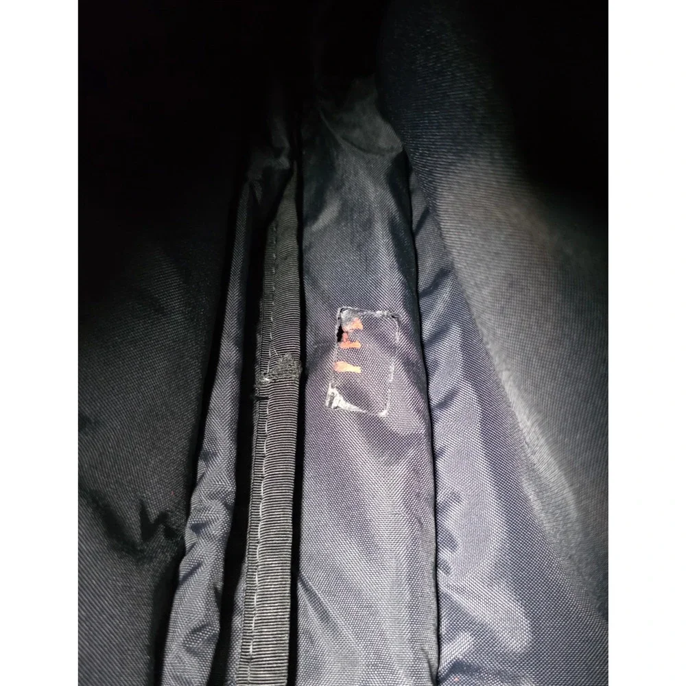 TUMI Ballistic Nylon Black Laptop Briefcase Messenger Bag Expandable Strap